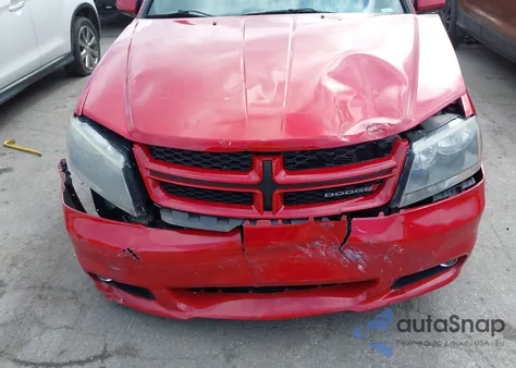 2013 Dodge Avenger Sxt из США, поврежденный, VIN 1C3CDZCB1DN541753